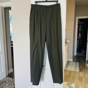 NWT Giorgio's of Palm Beach olive pants size 10